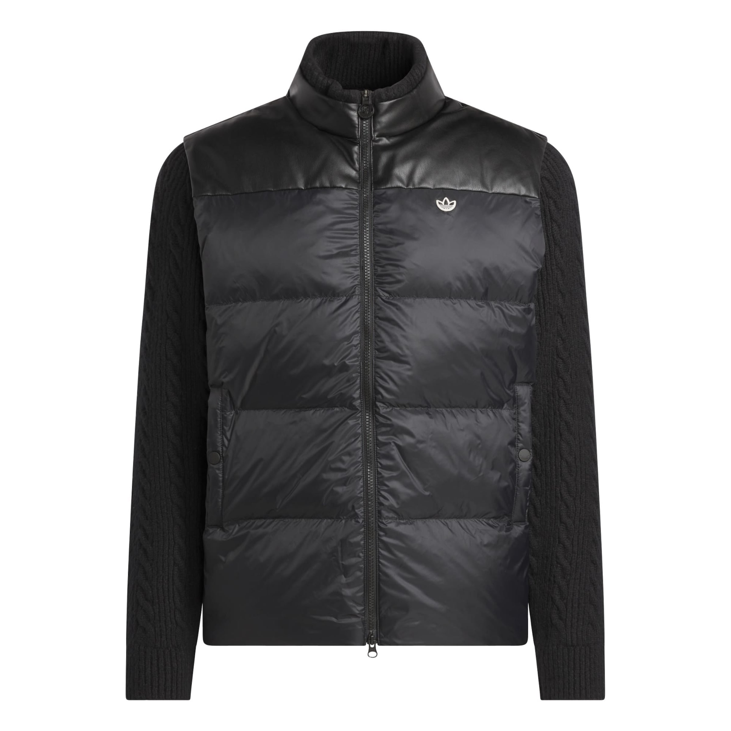 ADIDAS ORIGINALS Tussenjas in Zwart: voorkant