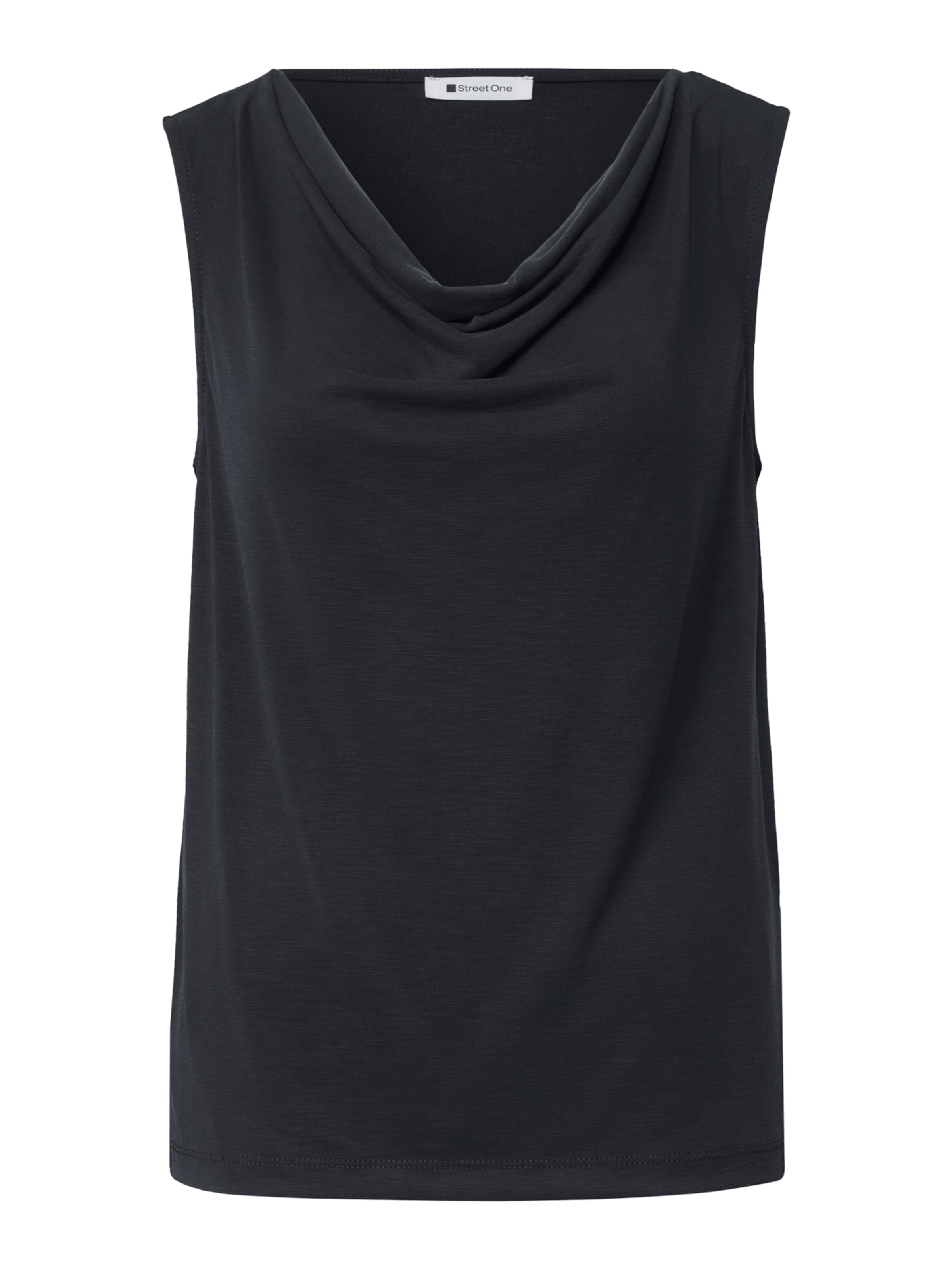 STREET ONE - Top em preto: frente