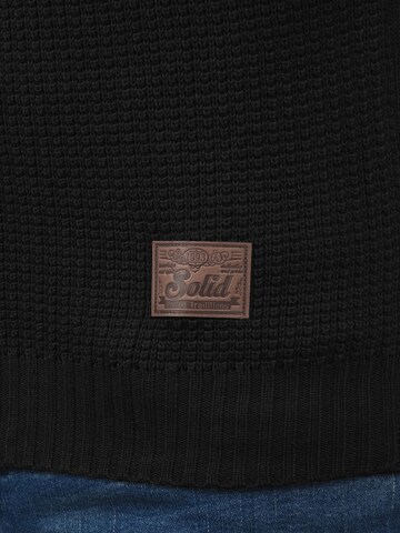 Vestes en maille 'Tristan' !Solid en noir