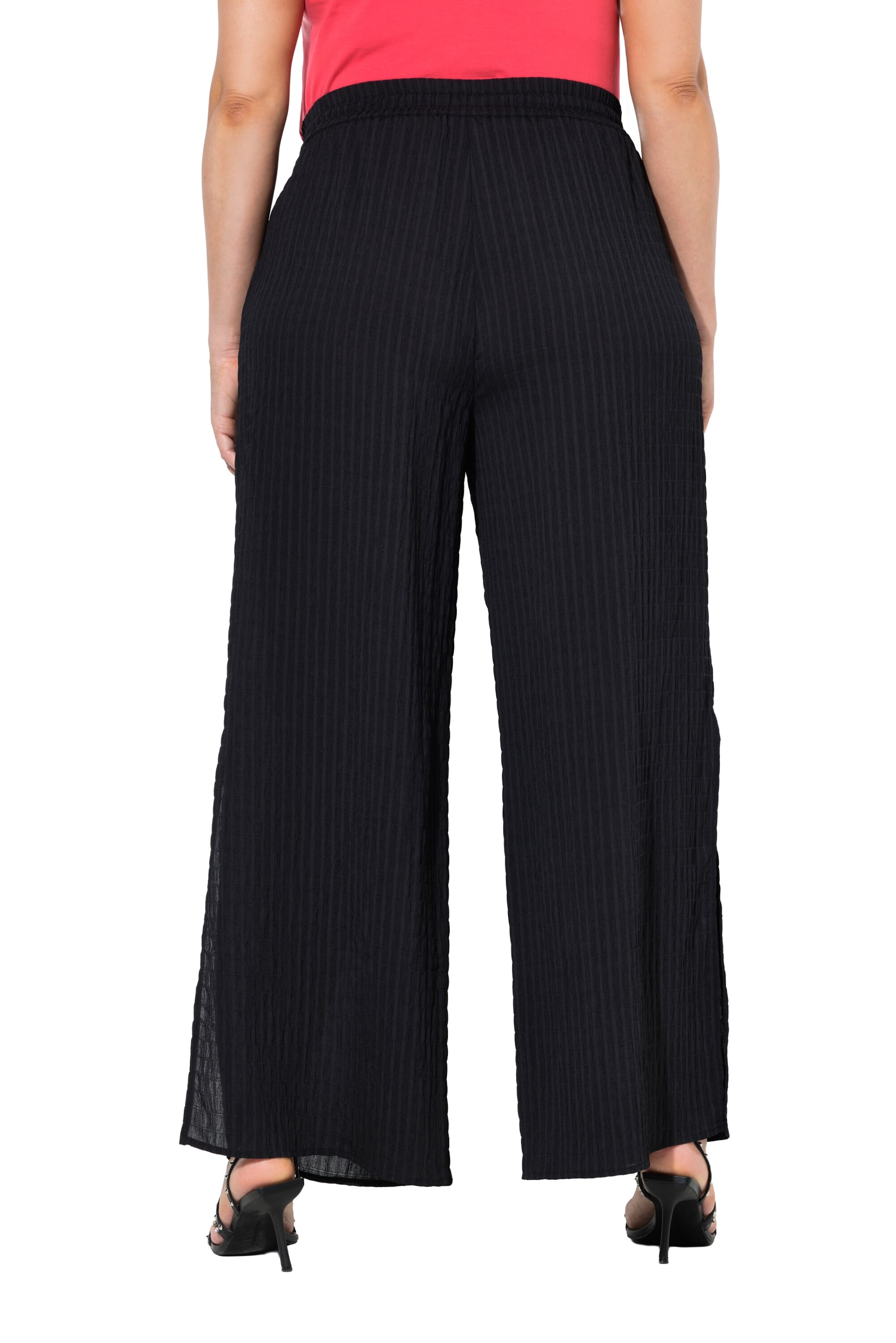 Ulla Popken Wide leg Trousers in Black