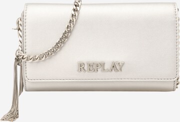 REPLAY Clutch in Silver