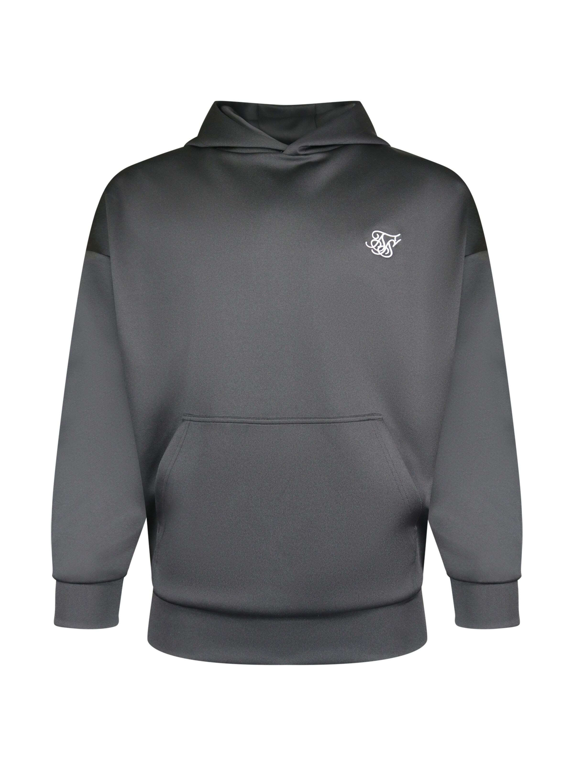 SikSilk Sweat-shirt 'Essentials' en noir, Vue avec produit