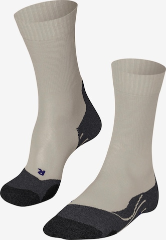FALKE Sportsocken 'TK2 Explore Cool' in Beige: Vorderseite
