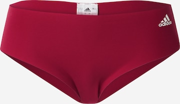 ADIDAS SPORTSWEAR - Cueca desportiva 'SCOOP' em vermelho: frente