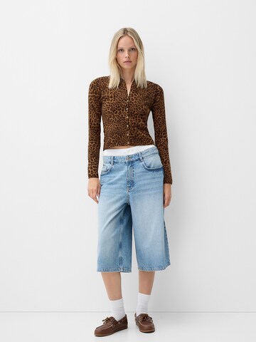 Giacca di felpa di Bershka in marrone