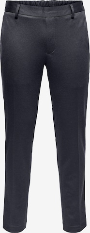 Only & Sons Slim fit Trousers 'Elias' in Blue: front