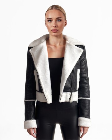 trueprodigy Between-season jacket ' Tristin ' in Black: front