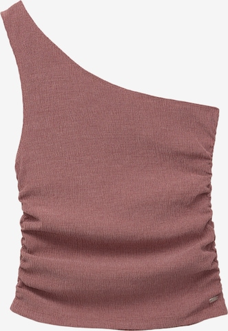 Pull&Bear Top – červená: přední strana