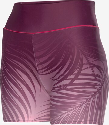LASCANA ACTIVE Slimfit Športne hlače | vijolična barva
