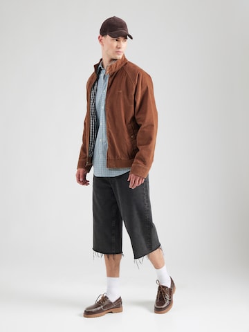 LEVI'S ® - Casaco meia-estação 'Backer Harrington Jacket' em castanho