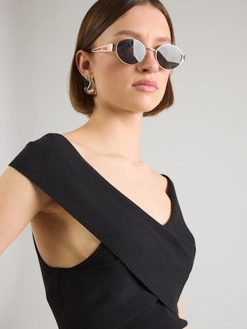 juoda VERO MODA Megzta palaidinė be rankovių 'VMBEVERLY'