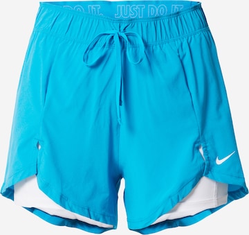 NIKE Spodnie sportowe w kolorze niebieski: przód