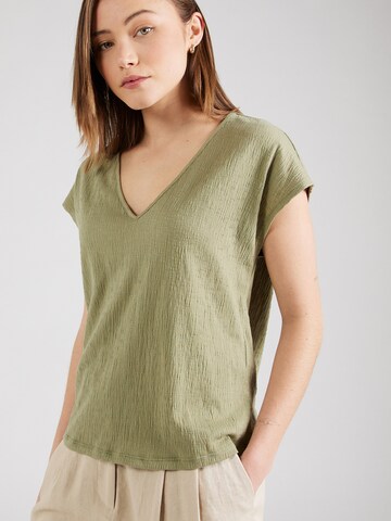 Camicia da donna 'SYMA' di VILA in verde: frontale