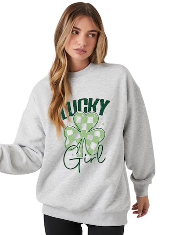 Felpa di GORHEY in grigio: frontale