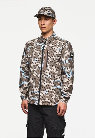 Weekend Offender Tussenjas in Blauw: voorkant