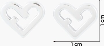 FURLA Earrings 'LOVE' in Silver
