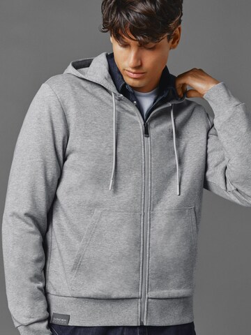 Red Bull Racing x Pepe Jeans Zip-Up Hoodie in Grey