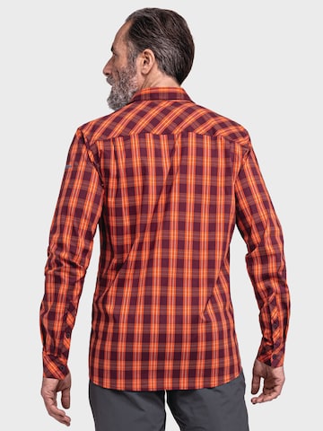 Schöffel Regular fit Functioneel overhemd 'Hobra' in Rood