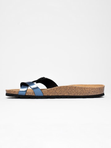 Bayton - Sandalias de dedo 'JUNON' en azul