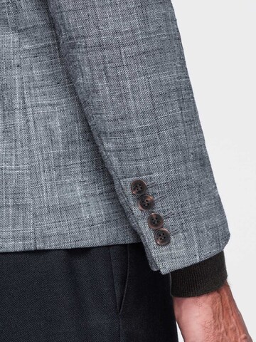 Regular fit Giacca da completo di Ombre in nero