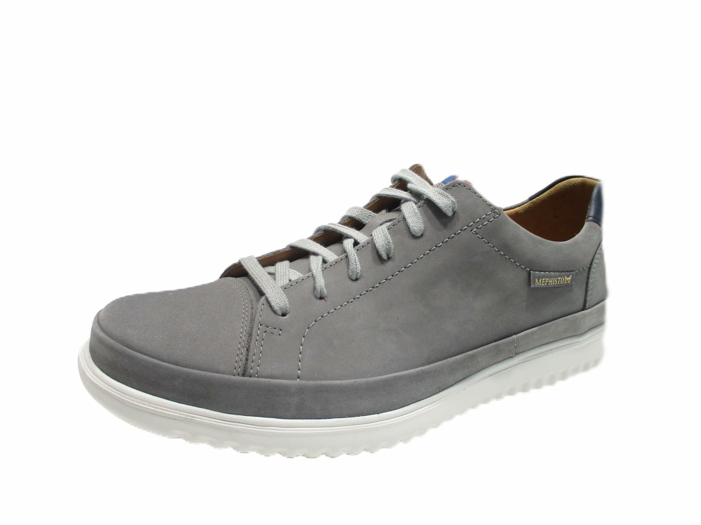MEPHISTO Lace-Up Shoes in Grey: front