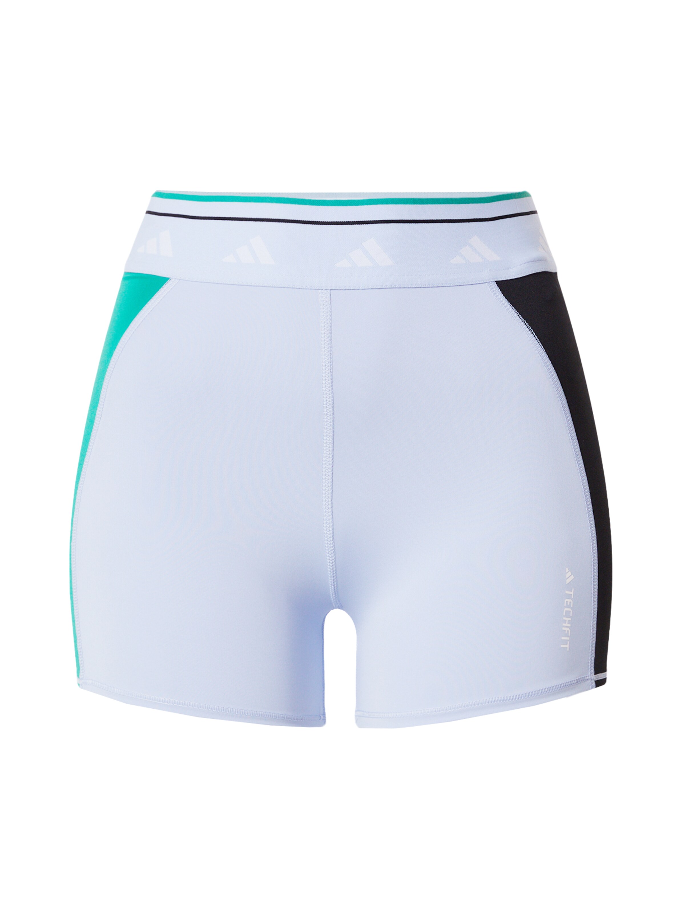 ADIDAS PERFORMANCE Skinny Sportbyxa 'Techfit' i blå: framsida