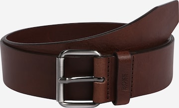 BOSS Black Belt 'Serge' in Brown: front