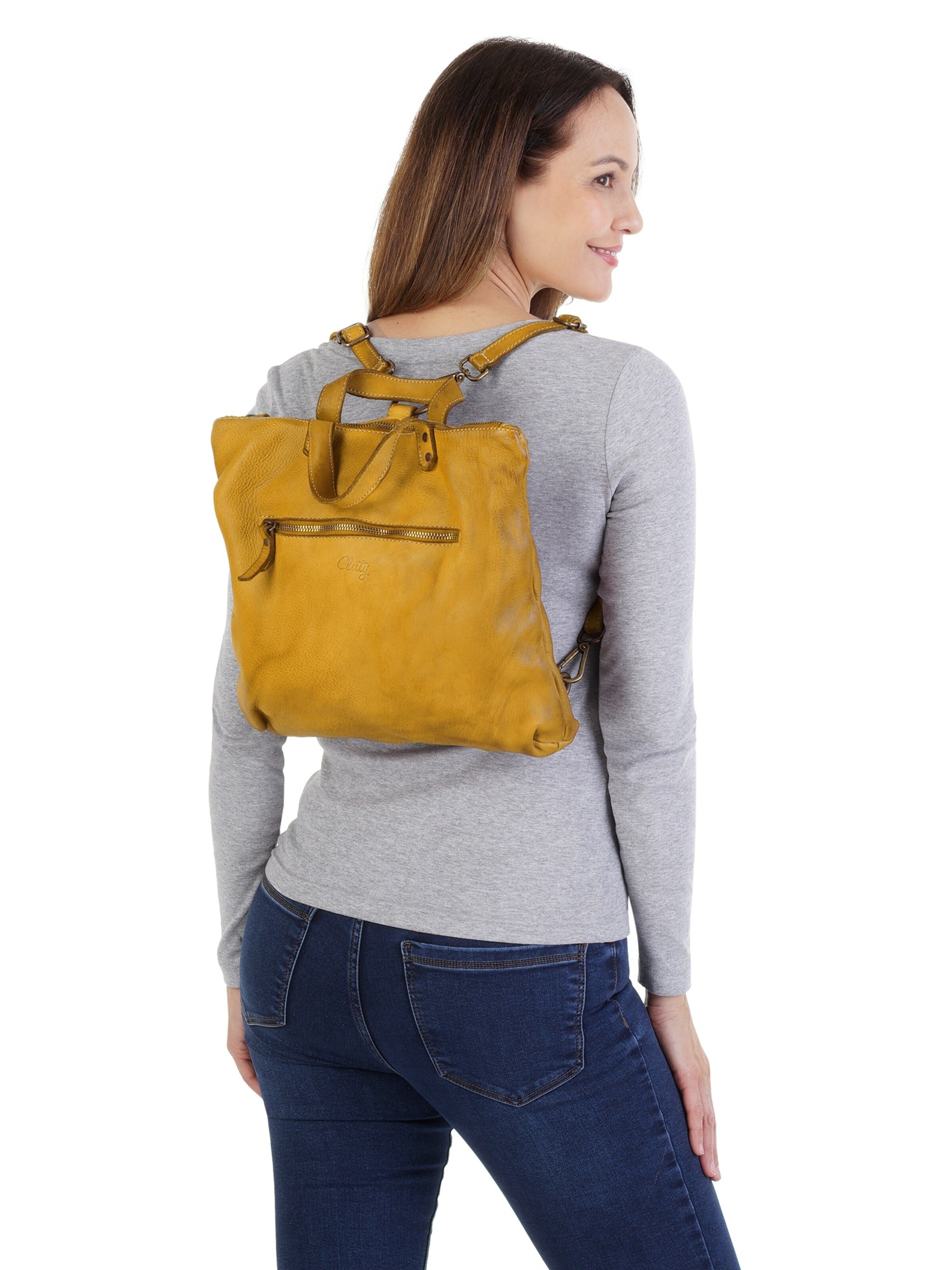 Cluty - Bolso de hombro en amarillo
