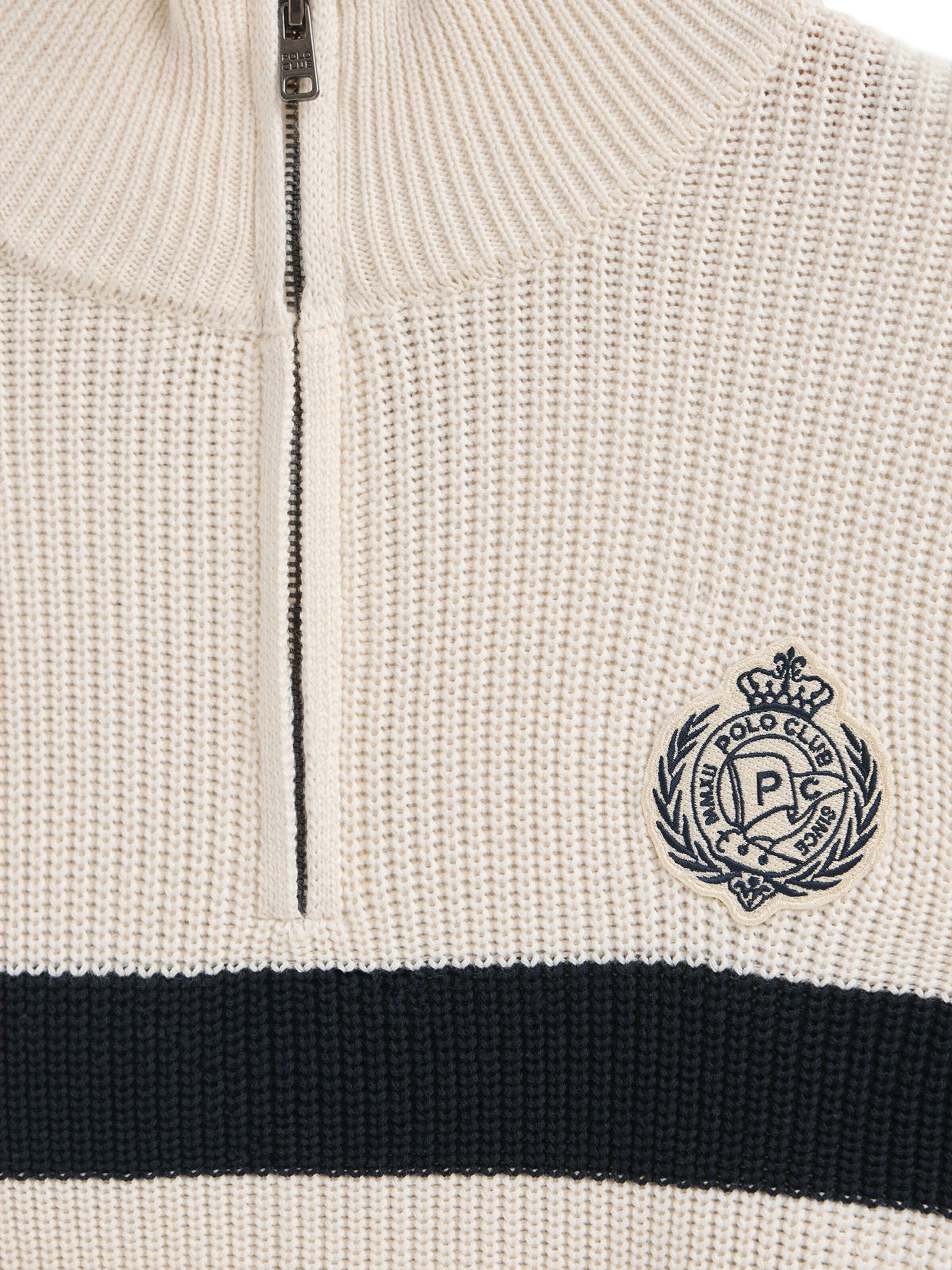 Polo Club Pullover in Beige