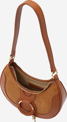 Sac bandoulière See by Chloé en marron