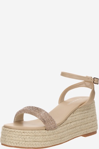 GLAMOROUS Босоножки в Золотой: спереди