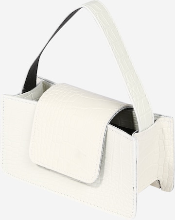 Nasty Gal Handbag in White: front