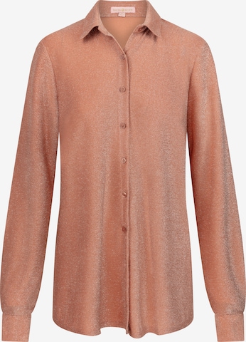 Moda Minx Bluse 'Lumiere' in Orange: Vorderseite