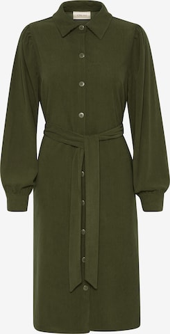 Robe-chemise 'Cody' Cream en vert : devant