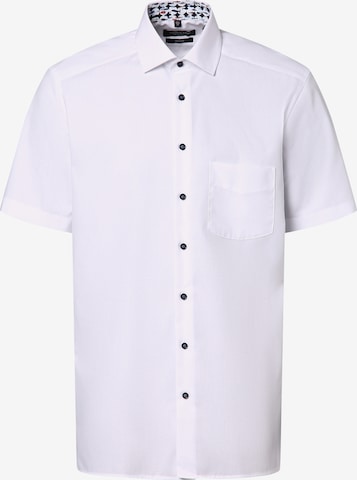 Andrew James Regular fit Zakelijk overhemd in Wit: voorkant