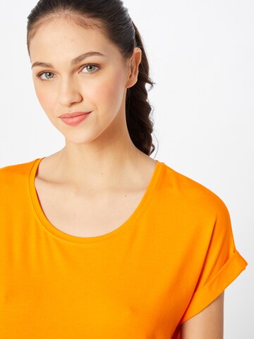 ONLY T-Shirt 'Moster' in Orange