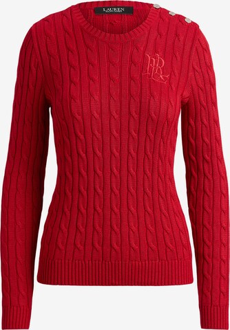 Lauren Ralph Lauren Свитер в Красный: спереди