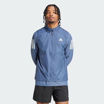 ADIDAS PERFORMANCE Sportbodywarmer 'Own the Run' in Blauw: voorkant