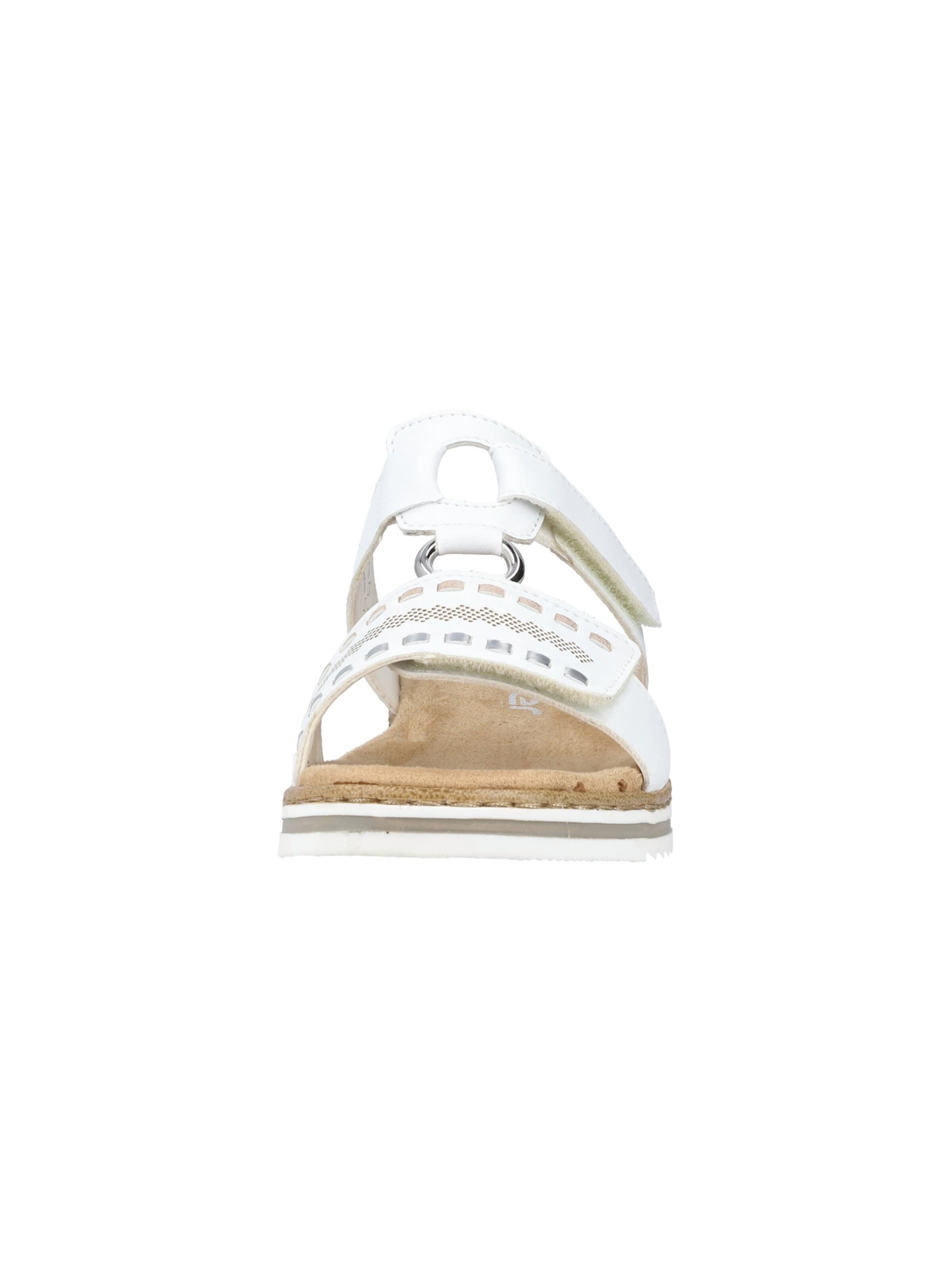 Mule Rieker en blanc