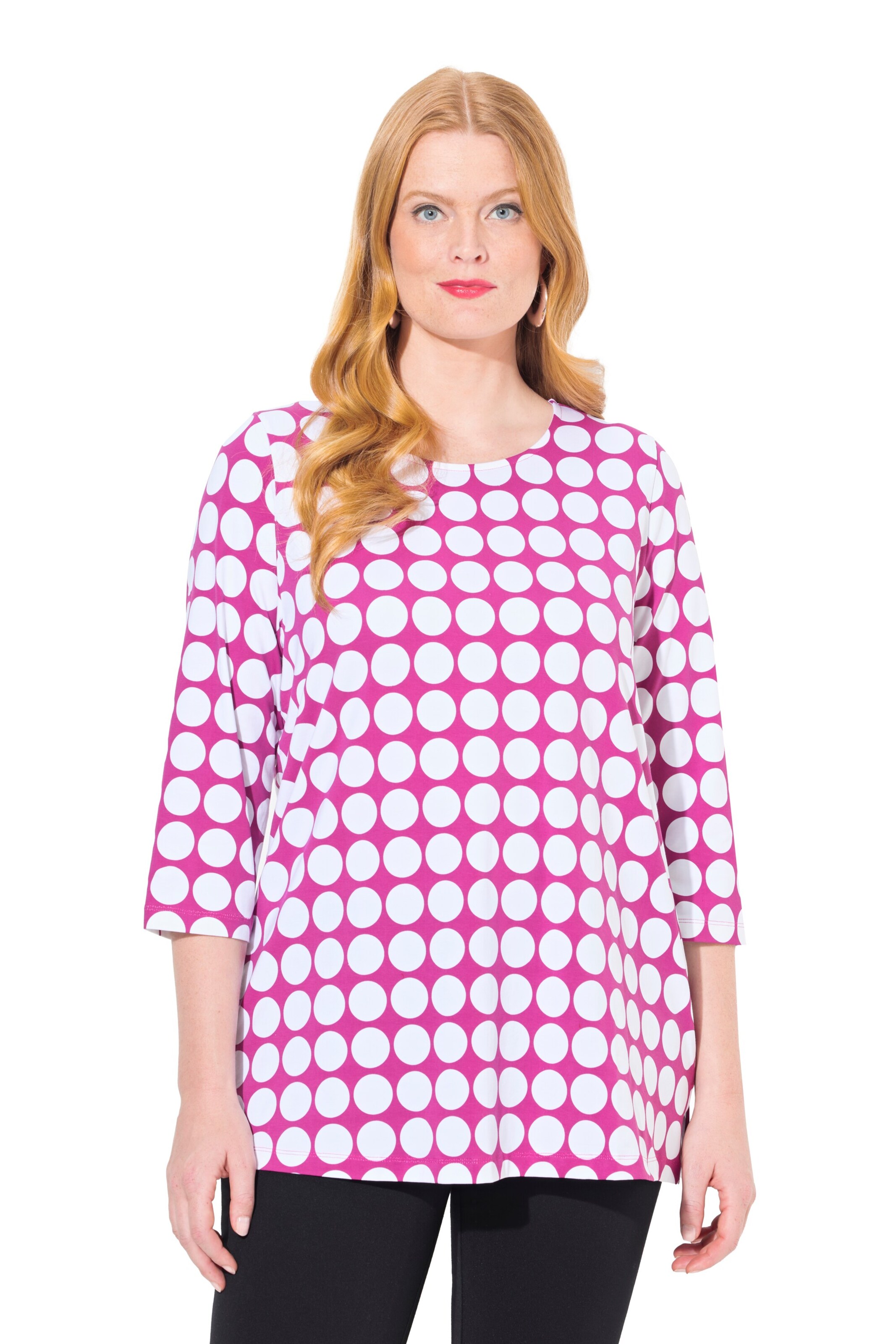 Ulla Popken Shirt in Purple: front