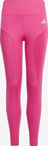 ADIDAS SPORTSWEAR Slimfit Sportovní kalhoty 'Aeroready High-Rise' – pink: přední strana