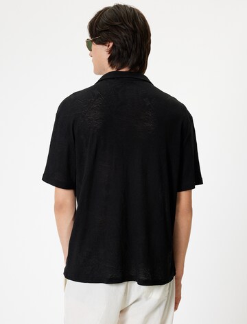 Koton Comfort fit Button Up Shirt in Black