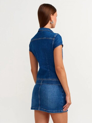 Dilvin Dress in Blue