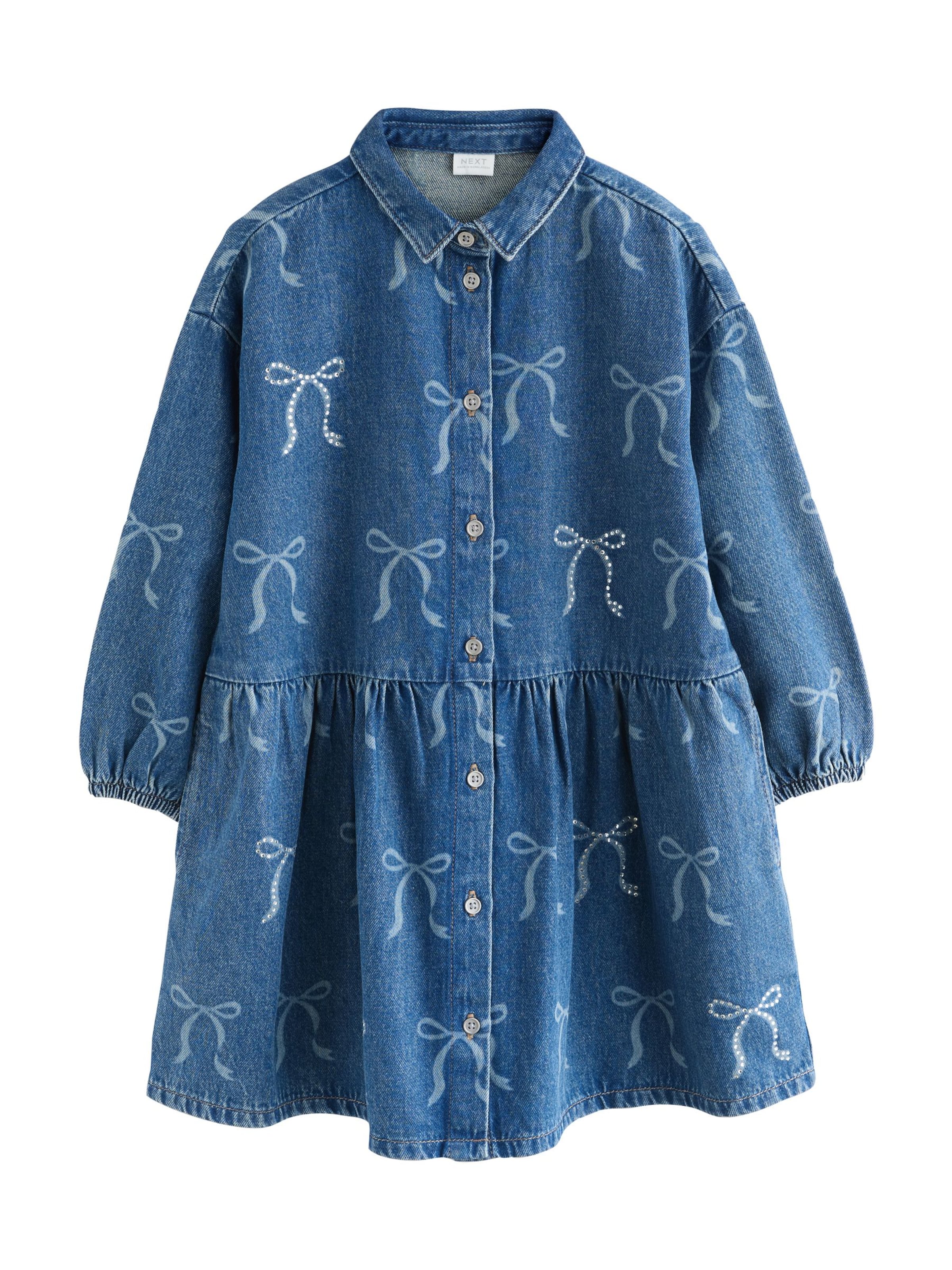 Next Kleit, värv sinine: eest vaates