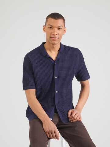 GAP Πλεκτή ζακέτα σε μπλε: μπροστά