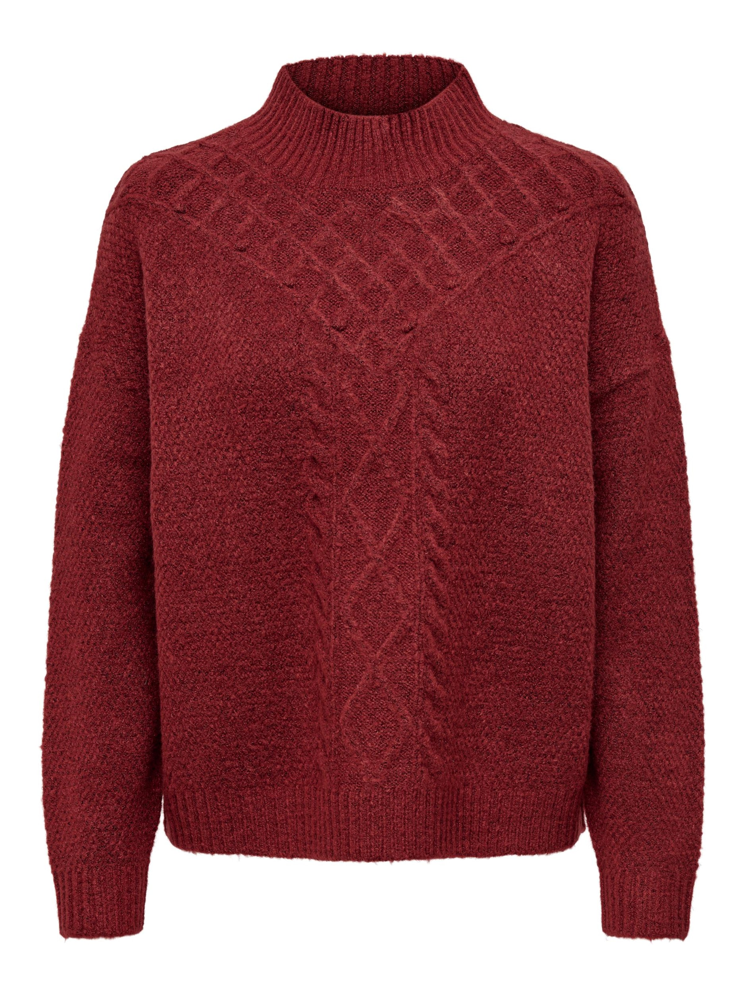 Pullover 'AMBER' di ONLY in rosso: frontale