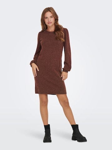 ONLY Knitted dress 'ONLRica' in Brown