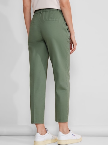 STREET ONE Regular Chino trousers in Green