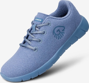 Baskets basses GIESSWEIN en bleu : devant