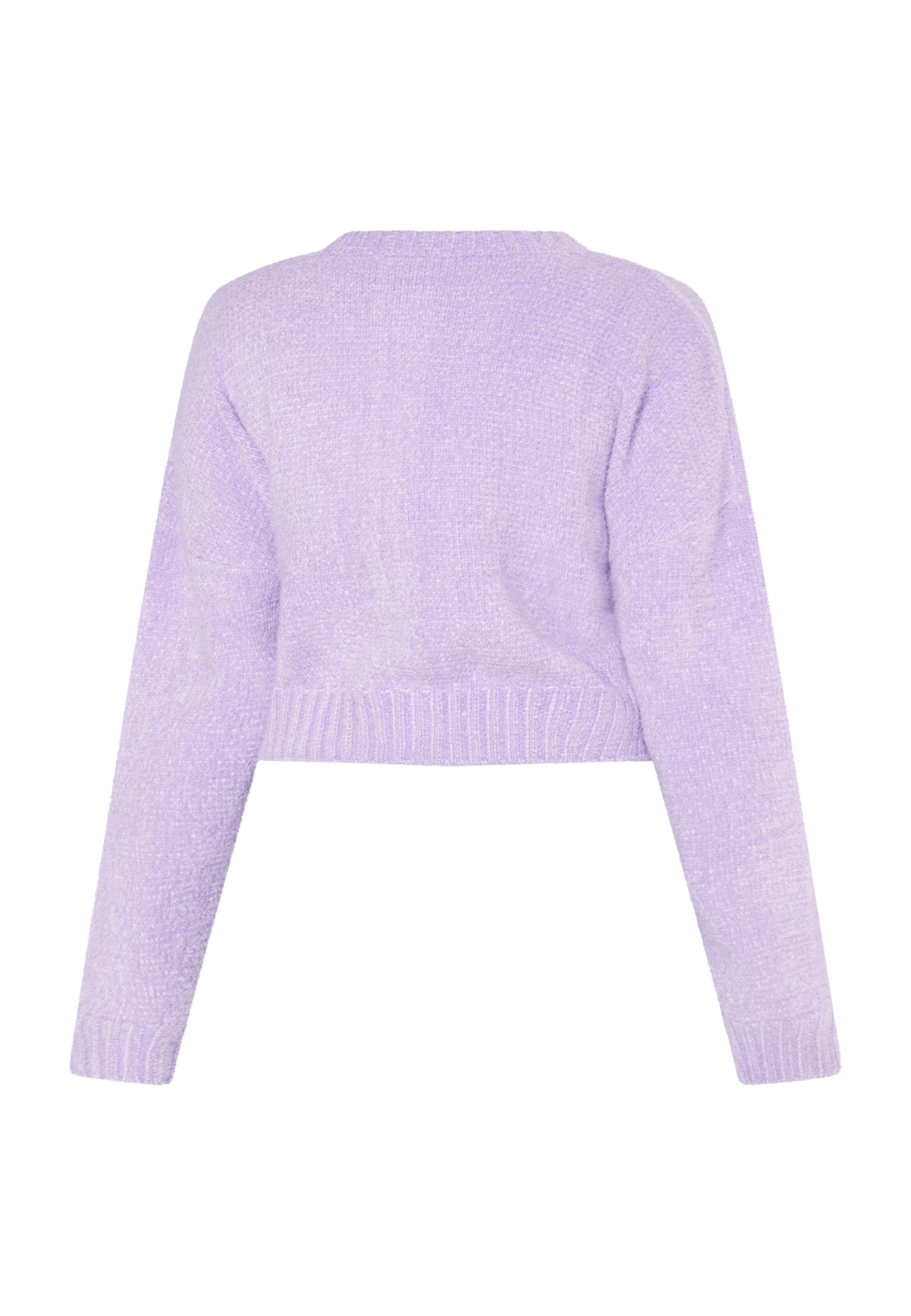MYMO Вязаная кофта в Лиловый
